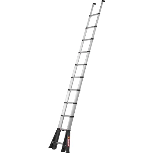 Teleskopleiter 3,5m von TELESTEPS I Made in Sweden I Prime Line I Kompakte Qualitätsleiter mit patentierten Premium Design I Dreieckige Holme I EN 131 Zertifiziert I 72235-781 von Telesteps
