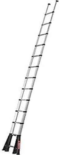 Telesteps PrimeLine Teleskop-Anlegeleiter mit Stabilisator / Anlegeleiter 4,1 m / Leiter aus Aluminium / Nr. 7224100781 von Telesteps