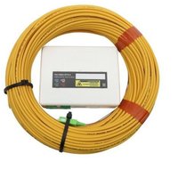 Televes - PAU-Glasfaser-Splitter 4S+ 2 Dca 40-m-Fasern an einem Ende vorkonfektioniert (einschließlich 'SC/APC'-Buchse-Buchse-Adapter) von Televes