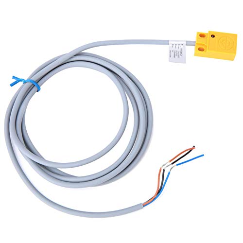 Induktiver Näherungsschalter Sensor, 3-Draht NPN Induktiver Näherungsschalter, TL-W5MC1 NPN NO DC12-24V Näherungssensor Erkennungsschalter, 5 mm Erfassungsabstand-Annäherungssensor für Metallerkennung von Telituny
