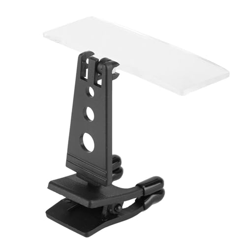 Brillenlupe 1,5x 2,5x 3,5x, 3-in-1-Objektiv Aufstecklupe mit verstellbarem Licht, Brillen-Clip-Linsen Lesegeräteaufsatz, Zum Lesen, Schmucklupe, Elektronische Reparatur, Schönheitsindustrie Arbeit von Telituny