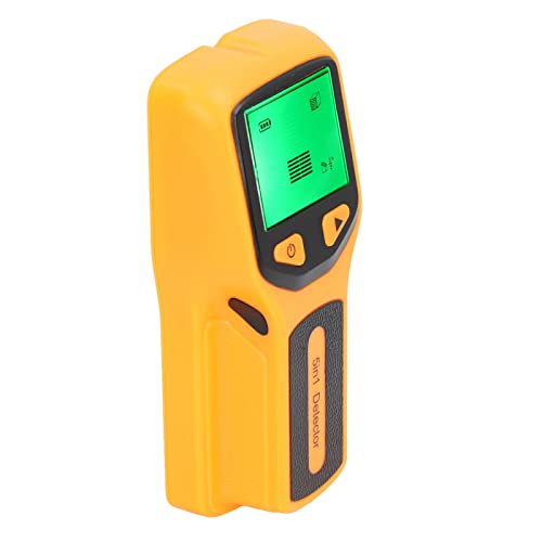 Der Bolzenfinder-Wandscanner mit LCD-Display, 5-in-1-Multifunktional-Detektor für Holz-/Metall-/Wechselstromdrähte, Tragbare ABS-Konstruktion, Dynamische Signalstange und Hörbare von Telituny