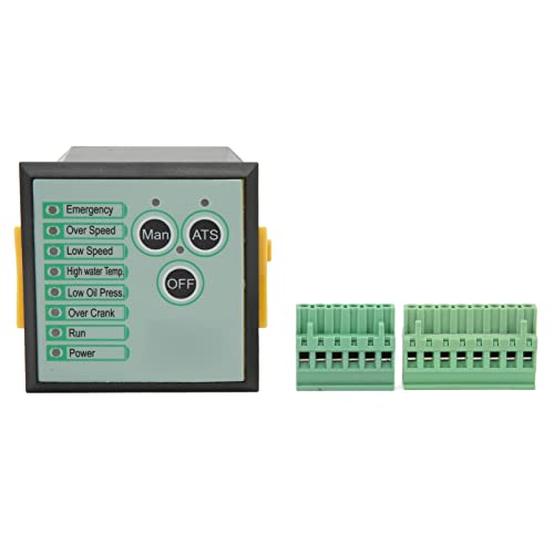 Diesel Generator Controller, ASM17 Programmierbarer Controller mit 2 Ausgangsanschlüssen, Automatisch/Manuelle Modi, Überdrehzahlschutz, Kompaktes ABS-Design für Generatorsätze Diesel Generator Controller, ASM17 Programmierbarer Controller mit 2 Ausgangsanschlüssen, Automatisch/Manuelle Modi, Überdrehzahlschutz, Kompaktes ABS-Design für Generatorsätze von Telituny