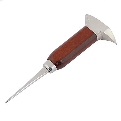 Telituny Eispickel Edelstahl-6,7 "Edelstahl Eispickel mit Sicherheitsgriff für Küchenstangen von Telituny