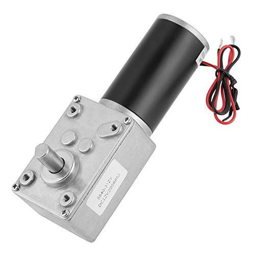 Getriebemotor 200 Rpm, 12V schneckengetriebe Motor, Permanentmagnet DC Turbo Schneckengetriebemotor, Hohe Torsion Elektromotor, für DIY Roboter Drehtisch Türschloss Vorhang Maschine Getriebemotor 200 Rpm, 12V schneckengetriebe Motor, Permanentmagnet DC Turbo Schneckengetriebemotor, Hohe Torsion Elektromotor, für DIY Roboter Drehtisch Türschloss Vorhang Maschine von Telituny