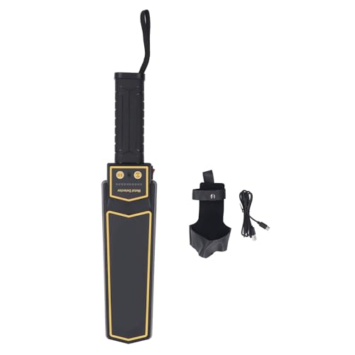 Handheld Metall -Detektor Metall -Locator Metallscanner mit LED -Festigkeitsbalken Verstellbarer Empfindlichkeitsschall Vibration Warnungen Wieder Aufladbarer Batterie -C -Hafen von Telituny