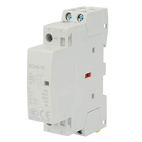 Schütz - 220V/230V Hutschiene Haushalts-AC-Schütz 16A Schütz Anzahl der Hauptkontakte 2P 2NO 50/60HZ Stromkreissteuerung von Telituny