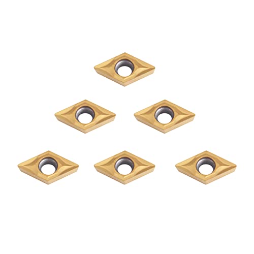 Telituny 10STK DCMT070204 Hartmetall Wendeschneidplatten, US735 Grade Drehmeißel für Stahl und Edelstahl, Schrupp-Schlichtbearbeitung Wendeschneidplatten Set Telituny 10STK DCMT070204 Hartmetall Wendeschneidplatten, US735 Grade Drehmeißel für Stahl und Edelstahl, Schrupp-Schlichtbearbeitung Wendeschneidplatten Set von Telituny