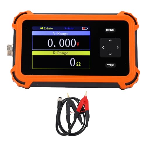 Telituny Batterie Interner Widerstandstester, 0-100Ω/± 110V Digitaler Batterieanalysator mit 2,8 "TFT-Bildschirm, 1KHz AC 4-Draht-Messung für Li-Ionen-Batterien, USB c Wiederaufladbar Telituny Batterie Interner Widerstandstester, 0-100Ω/± 110V Digitaler Batterieanalysator mit 2,8 "TFT-Bildschirm, 1KHz AC 4-Draht-Messung für Li-Ionen-Batterien, USB c Wiederaufladbar von Telituny