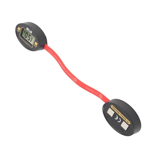 Telituny Batterietester, Digitaler Batterieprüfer für 1,2V-9V Batterien, AA AAA C D Knopfzellen & Lithium Batterien, Magnetischer Batterietester mit LCD Display, Keine Externe Stromquelle Telituny Batterietester, Digitaler Batterieprüfer für 1,2V-9V Batterien, AA AAA C D Knopfzellen & Lithium Batterien, Magnetischer Batterietester mit LCD Display, Keine Externe Stromquelle von Telituny