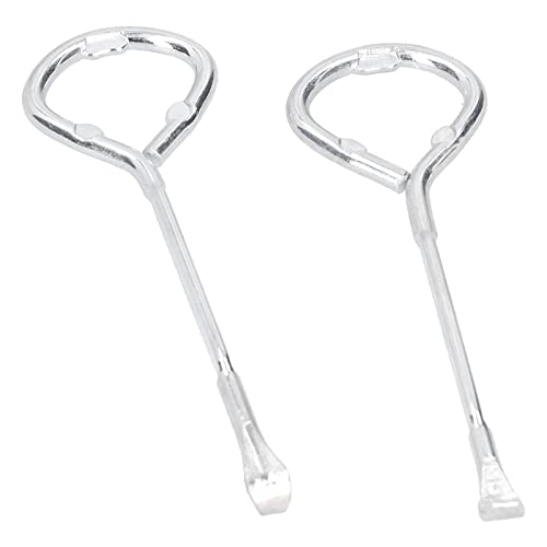 Telituny Farbeimeröffner 2er-Set, Edelstahl Farbdosenöffner mit Verzinkter Oberfläche, Rutschfester Griff für 5L Eimer, Doppelnutzen als Flaschenöffner, Rostfrei für Heimwerker & Maler Telituny Farbeimeröffner 2er-Set, Edelstahl Farbdosenöffner mit Verzinkter Oberfläche, Rutschfester Griff für 5L Eimer, Doppelnutzen als Flaschenöffner, Rostfrei für Heimwerker & Maler von Telituny