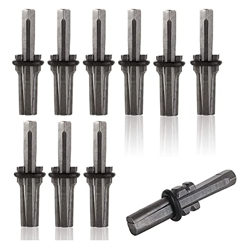Steinspalter, 10 Satz Spaltkeile 16mm Handspalter Spaltwerkzeug, Plug-Keile und Unterlegscheiben-Set für Beton Holz Gestein Granit Marmor Beton Gneis Sandstein Schiefer, Steckkeile, Industriequalität Steinspalter, 10 Satz Spaltkeile 16mm Handspalter Spaltwerkzeug, Plug-Keile und Unterlegscheiben-Set für Beton Holz Gestein Granit Marmor Beton Gneis Sandstein Schiefer, Steckkeile, Industriequalität von Telituny