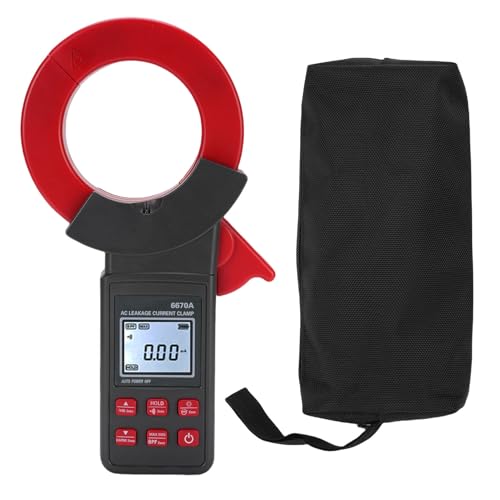 Telituny Klemmlecke Strommesser, 300A AC Digital Klemmmesser, True RMS Leckstrom-Tester mit Bluetooth, Datenspeicherung und Taschenlampe für Elektrische Wartung und HVAC Telituny Klemmlecke Strommesser, 300A AC Digital Klemmmesser, True RMS Leckstrom-Tester mit Bluetooth, Datenspeicherung und Taschenlampe für Elektrische Wartung und HVAC von Telituny