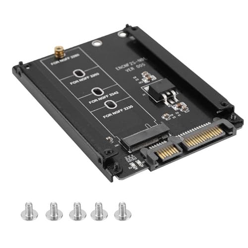 M.2 NGFF zu SATA Adapter, Hochleistungs 22pin M.2 NGFF zu SATA Adapter Plug-and-Play M.2 zu SATA M Schlüssel für WinXP/ 8/7/Lin ux/M ac M.2 NGFF zu SATA Adapter, Hochleistungs 22pin M.2 NGFF zu SATA Adapter Plug-and-Play M.2 zu SATA M Schlüssel für WinXP/ 8/7/Lin ux/M ac von Telituny