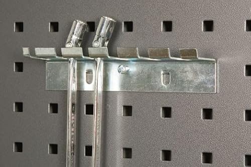 Tellbe Gelenkschlüsselhalter 6-Fach, Metall, Silber/Grün, Standard von Tellbe