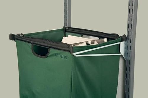 Tellbe Recyclingsack, Stoff/Metall, Silber/Grün, Standard von Tellbe