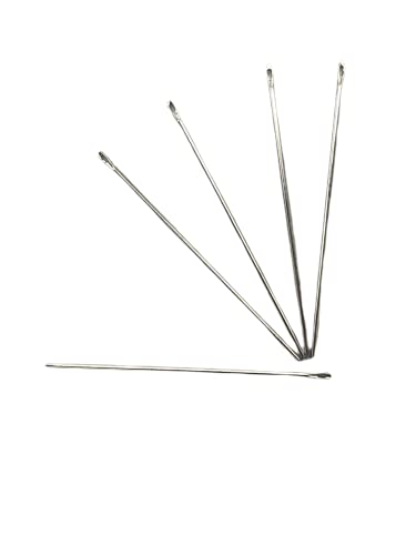 Telliswelt 5 Sattlernadeln stumpf NO5 Sattler Nadeln 4,8 cm x 0,8mm Telliswelt 5 Sattlernadeln stumpf NO5 Sattler Nadeln 4,8 cm x 0,8mm von Telliswelt