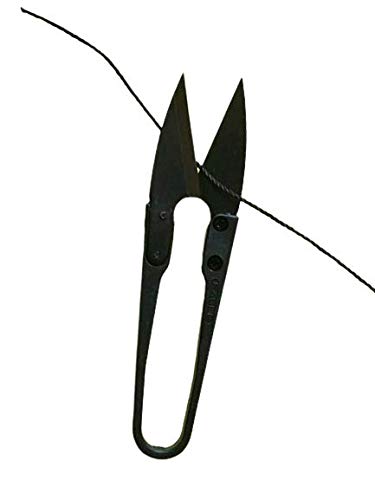 Telliswelt Fadenschere 10,3 cm Schere Fadenschneider mit hochwertigem Kunsstoffgriff und Klingen aus Metall von Telliswelt