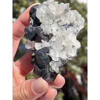 Chalcopyrit Mit Calcit von TellurianCrystals