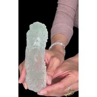 Hübscher Hellgrüner Glänzender Stalaktit Halit Aus Der Rudna Mine von TellurianCrystals