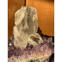 Wunderschöner Amethyst Mit Calcit von TellurianCrystals