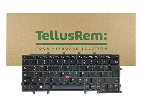 TellusRem ersatztastatur Deutsche Hintergrundbeleuchtung für Lenovo Thinkpad X230s X240 X240S X240I X250 X260 X270 von TellusRem