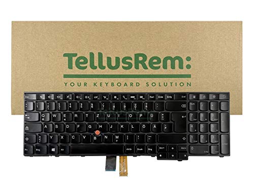 TellusRem ersatztastatur Deutsche Nicht Hintergrundbeleuchtung für Lenovo Thinkpad E531 T540 T540P T550 L540 W540 W550S W550 W541 von TellusRem