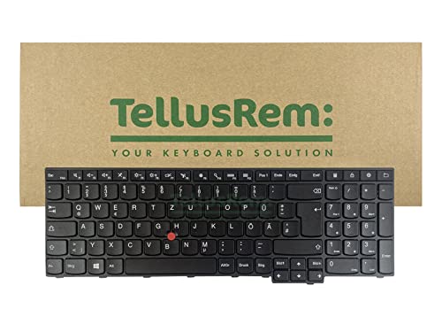 TellusRem ersatztastatur Deutsche Nicht Hintergrundbeleuchtung für Lenovo Thinkpad E550 E560 E560c von TellusRem