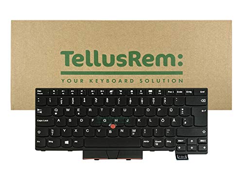 TellusRem ersatztastatur Deutsche Nicht Hintergrundbeleuchtung für Lenovo Thinkpad T470 T480 von TellusRem