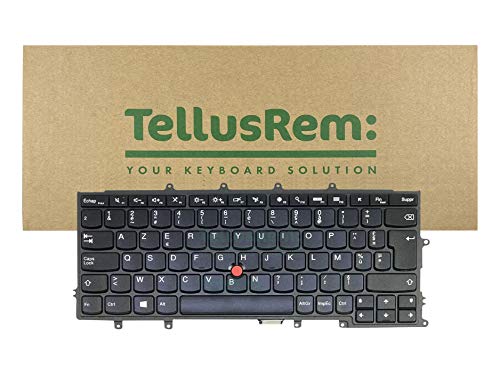 TellusRem ersatztastatur Französisch Nicht Hintergrundbeleuchtung für Lenovo Thinkpad X230s X240 X240S X240I X250 X260 X270 von TellusRem