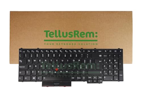TellusRem ersatztastatur Italienisch Hintergrundbeleuchtung für Lenovo Thinkpad P50 P70 P51 P71 von TellusRem