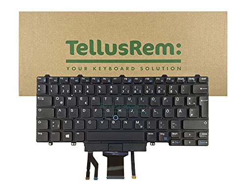 TellusRem ersatztastatur Spanisch Hintergrundbeleuchtung für Dell Latitude E5450, Latitude E7450, Latitude E7470 von TellusRem