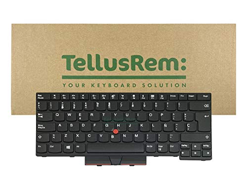 TellusRem ersatztastatur Spanisch Hintergrundbeleuchtung für Lenovo Thinkpad T470 T480 von TellusRem