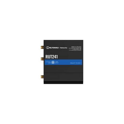 Teltonika RUT241 eSIM - Wireless Router - WWAN 2,4GHz Teltonika RUT241 eSIM - Wireless Router - WWAN 2,4GHz von Teltonika