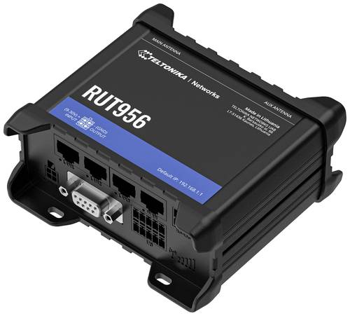 Teltonika RUT956 WLAN Router Integriertes Modem: LTE Teltonika RUT956 WLAN Router Integriertes Modem: LTE von Teltonika