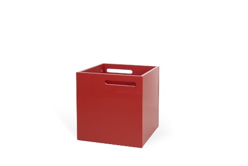 TemaHome, Berlin Box, 34x33x34 cm, rot lackiert von TemaHome