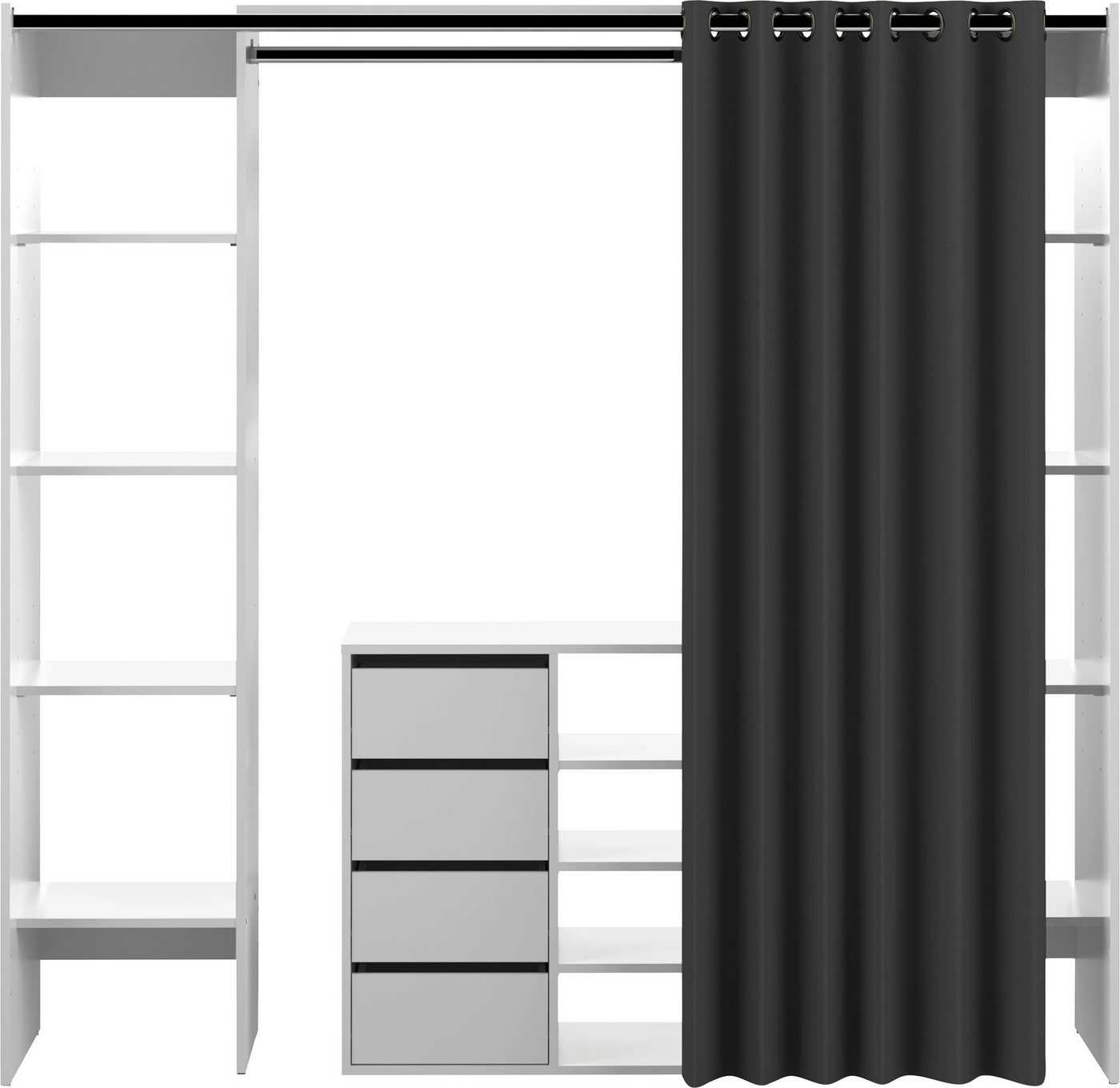 TemaHome Kleiderschrank TOM Ausziehbarer auf 185,3 cm von TemaHome