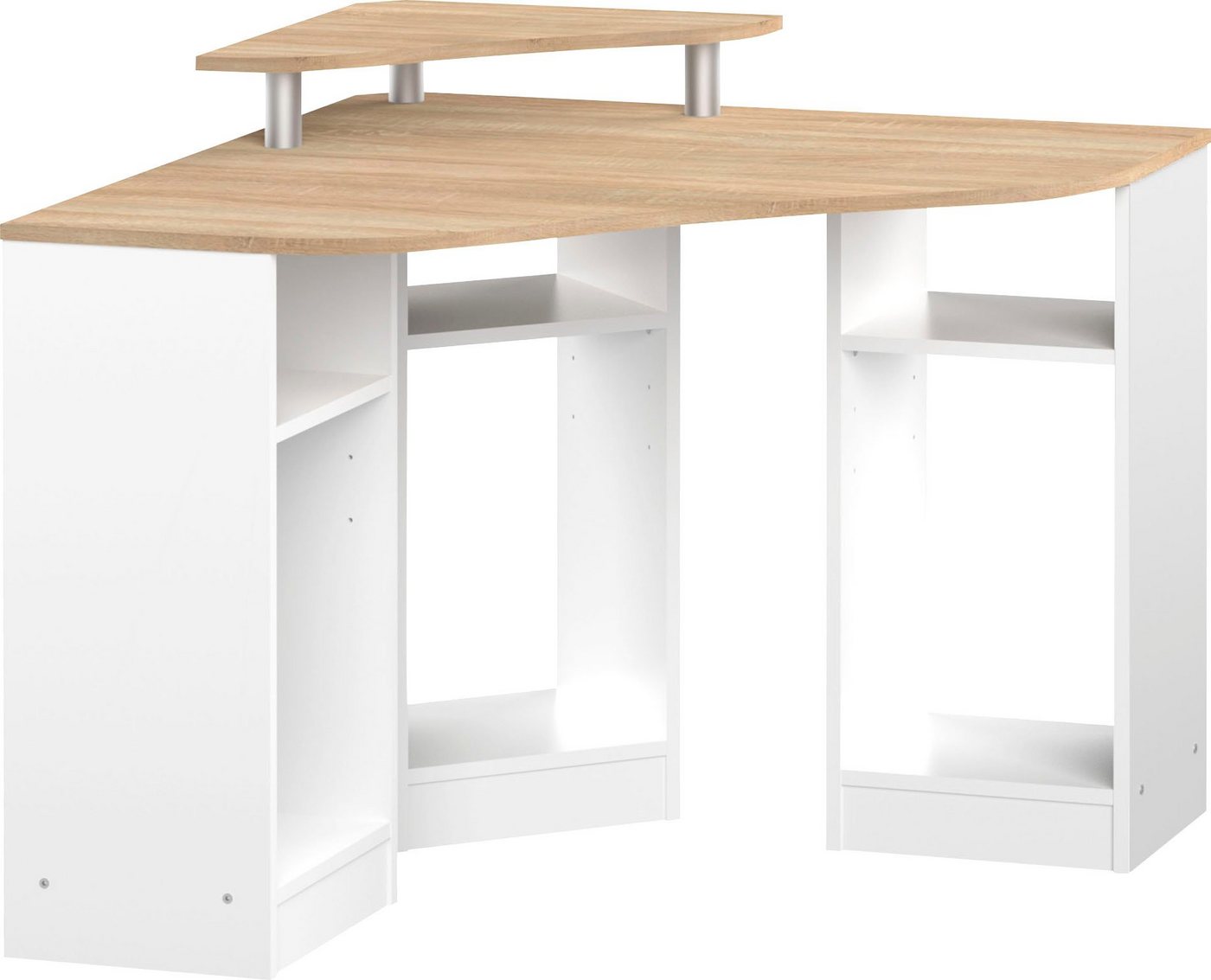 TemaHome Schreibtisch Corner, Melamingestell, Tischplatte in untersch. Farbvarianten, Breite 94 cm von TemaHome