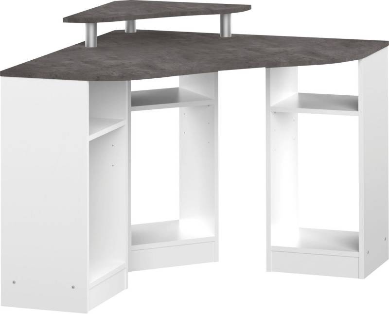 TemaHome Schreibtisch Corner, Melamingestell, Tischplatte in untersch. Farbvarianten, Breite 94 cm von TemaHome