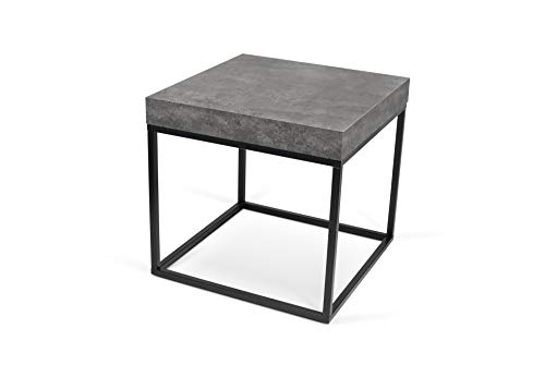 TEMAHOME Petra 55 Kaffeetisch/Kaffeetisch/Beistelltisch, 55 x 55 x 53 cm, Schwarz von Symbiosis
