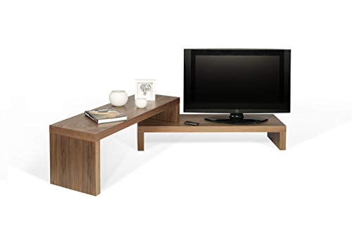 TEMAHOME, Cliff TV Tisch,125x38x20 cm, Nussbaum, Walnut von TemaHome