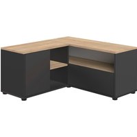 TemaHome Lowboard "ANGLE", Kommode, ideale Ecklösung, Schenkelmaße: 90x90 cm von Temahome