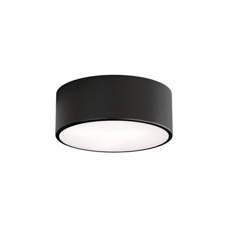 Temar Lighting Deckenleuchte Cleo Deckenlampe ø 20 Cm Ip54 Schwarz Metall E27 B-Ware von Temar Lighting
