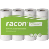 Küchenrolle racon Premium K-2 B220xL250ca.mm weiß 2-lagig,perforiert 4 Rl./PAK von Temca