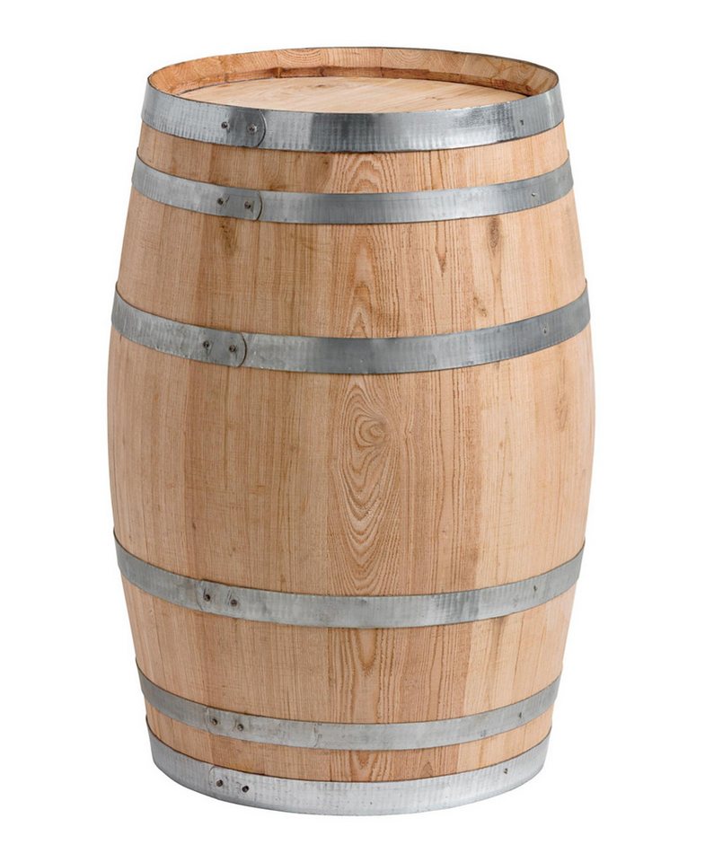 Temesso Gartenlounge-Hocker 10 bis 50L kleines Holzfass NATUR von Temesso