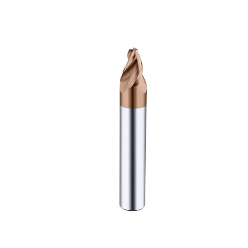 Temhyu 0,5 1 1,5 2 3 8 10 15 Grad Hartmetall konischer Schaftfräser Winkel CNC-Bearbeitungsschneider Metallfräser(1.0x1.5deD4x50,BB2055) von Temhyu