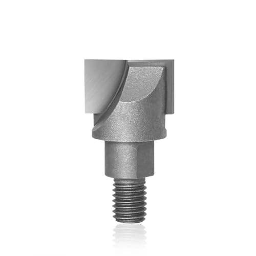 Temhyu 10MM Schaft CNC Reinigung Bottom Router Bit Holzbearbeitung Werkzeuge Zwei Schraube Gewinde Cutter Lock Fräser(10X22) von Temhyu
