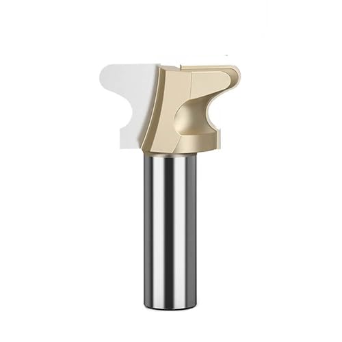 Temhyu 12,7 mm Schaft Grade Arc Nagel Schublade Pull Router Bit Türgriff Schlitzen Fräser Holz Nuten CNC Bits(R00404) von Temhyu