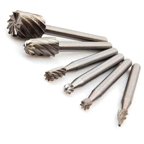Temhyu 6Pcs HSS Routing Router Bohrer Set Fräser Dreh Grat Werkzeug CNC Gravur Schleif Werkzeuge Holz Metall Fräser Temhyu 6Pcs HSS Routing Router Bohrer Set Fräser Dreh Grat Werkzeug CNC Gravur Schleif Werkzeuge Holz Metall Fräser von Temhyu
