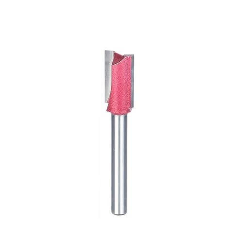 Temhyu 6mm 8mm Schaft Router Bit CNC Holzbearbeitung Werkzeuge Industrie Grade Gerade Bits Wolframkarbid Fräser(8x12x30) von Temhyu